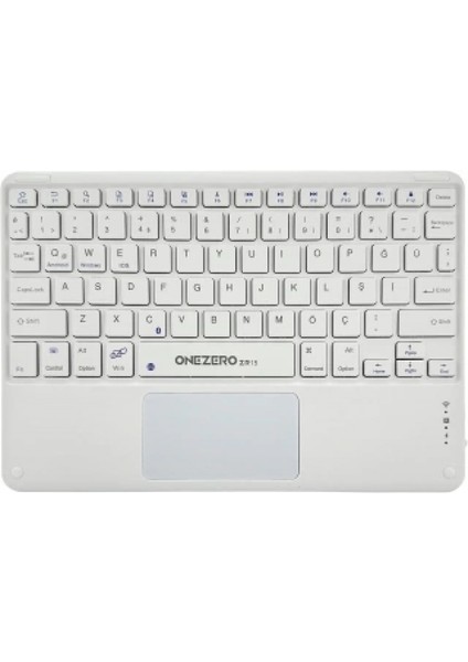 R15K Beyaz Bluetooth Touchoad Klavye
