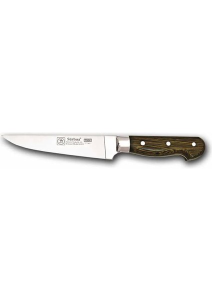 61011YM - Sürmene Yöresel Kasap Kemik Sıyırma Bıçağı 14,5 cm - Lisinya