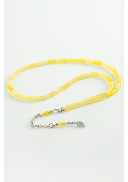 Sepetim Kapsül Plastik Tesbih 4X10 Mm-Sarı-1 fiyatları