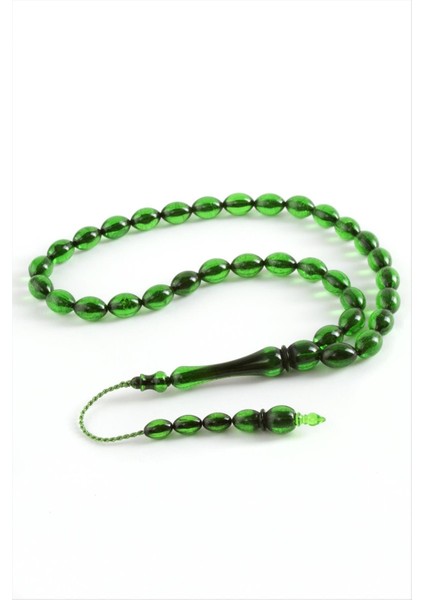 Sepetim Zeytin Şekilli Plastik Tesbih 8X11 Mm-Yeşil-2 fiyatları