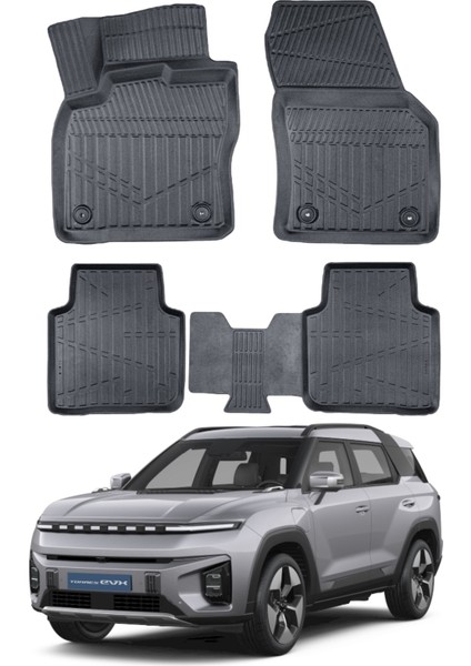 Ssangyong Torres Evx 2023- Uyumlu Araca Özel Lüx 4d Paspas