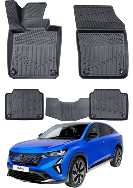 Renault Rafale 2024+ Uyumlu Araca Özel Lüx 4d Paspas