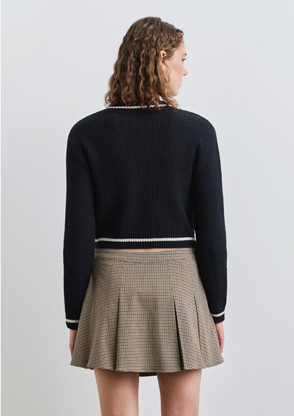 Lacivert Hırka 1710719-84371 indirimleri