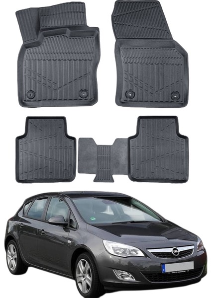 Opel Astra J 2009- Uyumlu Araca Özel Lüx 4d Paspas