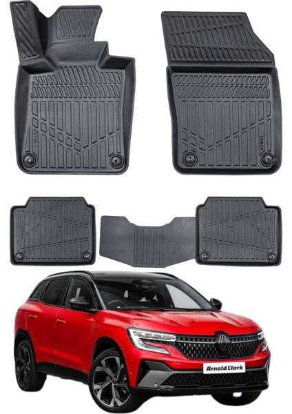 Renault Austral E-Tech Full Hybrid 2023- Uyumlu Araca Özel Lüx 3D Paspas