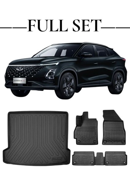 Chery Omoda 5 2022+ Araca Özel Bagaj Havuzu ve 4d Paspas Takımı Premium