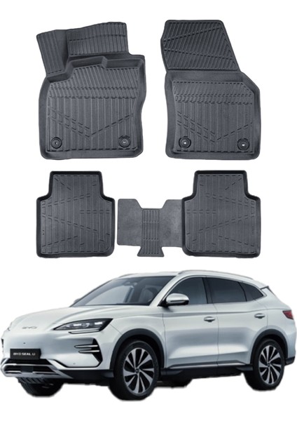 Byd Seal-U 2024+ Uyumlu Araca Özel Lüx 4d Paspas