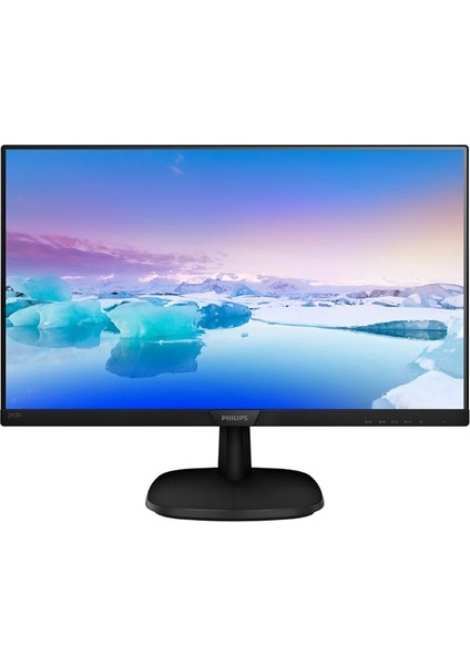 Hello Papana 23.8 Phılıps 243V7QJABF/01 IPS 4ms 75MHZ 1xvga 1xhdmı 1xdp Fhd 1920X1080 Hoparlör Flıcker-Free Vesa Siyah