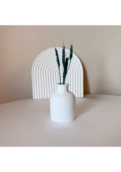 Modern Ribanalı Mini Vazolar | Pastel ve Canlı Renk Seçenekleri | Ev Dekorasyon fiyatları