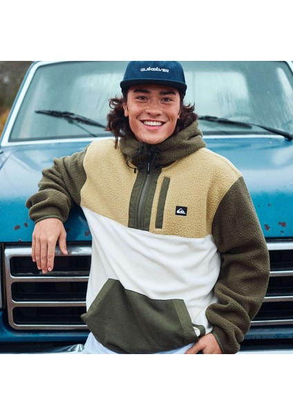 Ocean View Mix Up Hoody Erkek Yeşil Polar fiyatları