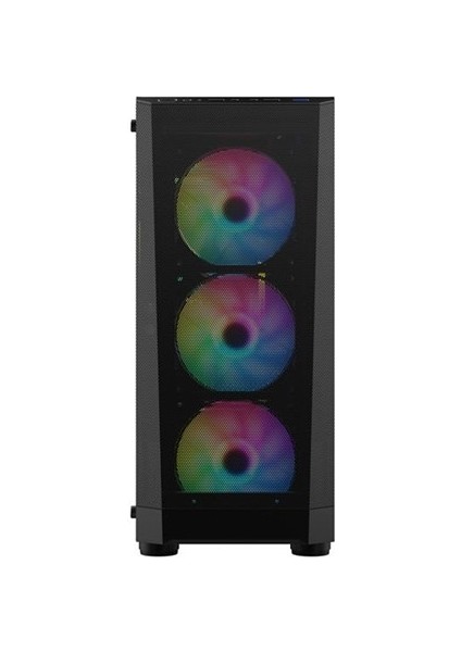 Hello Papana 1st Player Fd5-M Siyah 600W 80+ Argb 4X12CM Fan Temperli Cam Mesh USB 3.0 M-Atx Kasa fiyatları
