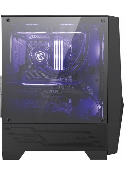 Hello Papana Msı Mag Forge 100M Temperlı Cam 2X120MM 1X120MM Argb Fan Psu Yok Gamıng Siyah Kasa fiyatları