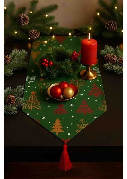 🎄 Yılbaşı Ruhunu Evinize Taşıyın! 🎄Runner / Masa Örtüsü