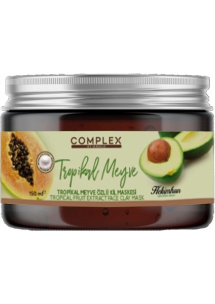 Tropikal Meyveli Kil Maskesi 150 ml