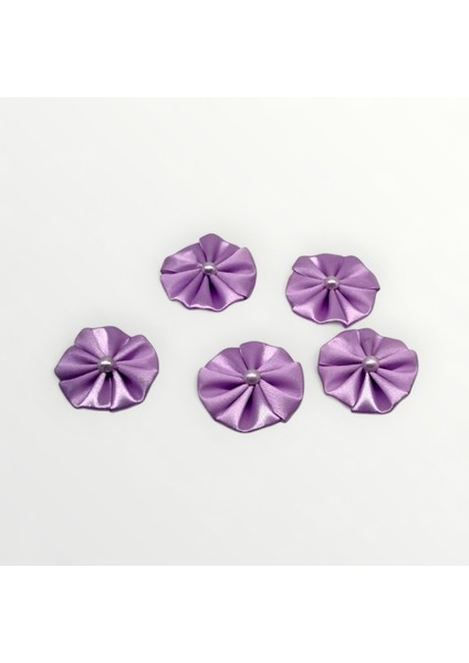 Saten Beyaz Gül Gelin Buketi -Beyaz Düğün Çiçeği