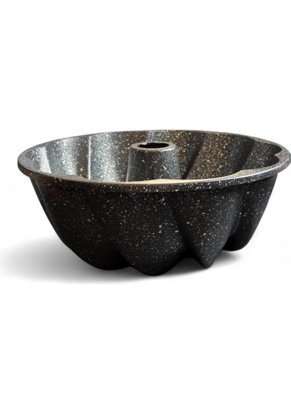 Granit Kaplamalı Döküm Kek Kalıbı 25 cm – Yapışmaz Dalgalı Desen modelleri