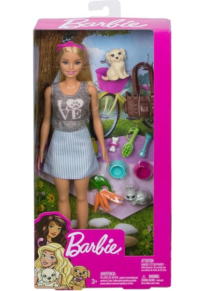 Nessiworld FPR48 Barbie ve Sevimli Hayvan Arkadaşları