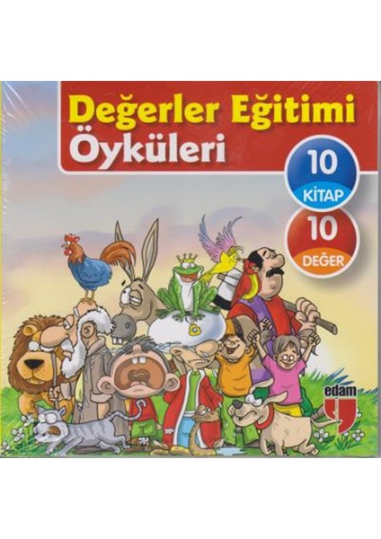 Değerler Eğitimi Öyküleri 10 Kitap