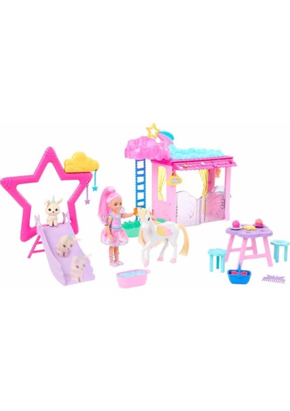 Nessiworld Barbie A Touch Of Magic Chelsea ve Pegasus Oyun Seti HNT67 fiyatları