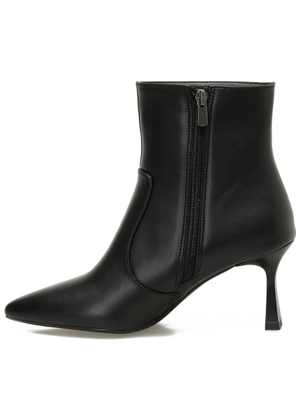 23K-151 5pr Siyah Kadın Topuklu Bot modelleri