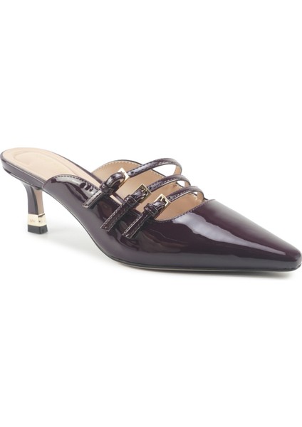 Barbara2 5pr Bordo Kadın Topuklu Terlik fiyatları