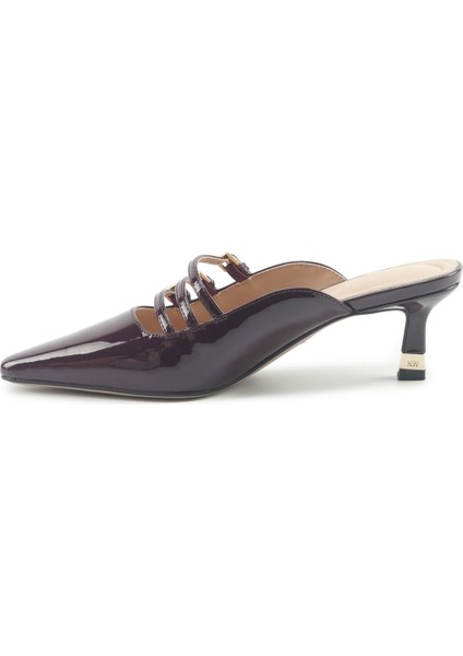 Barbara2 5pr Bordo Kadın Topuklu Terlik modelleri