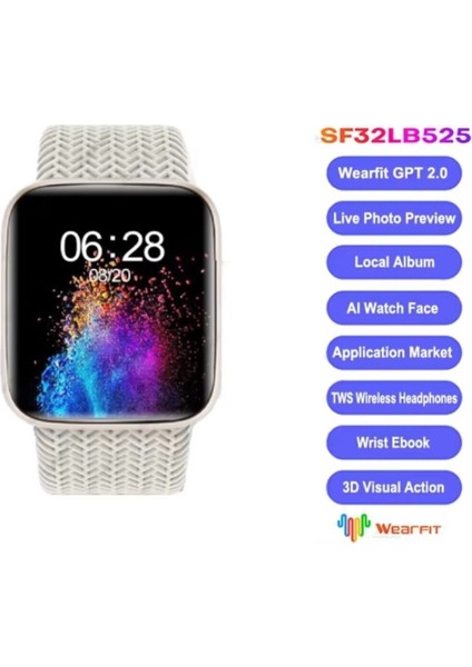 Şık ve Fonksiyonel Amoled Akıllı Saat, Erkek ve Kadınlar Için Spor ve Günlük Kullanım fiyatları
