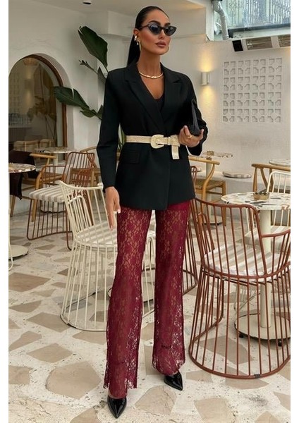 Içi Astarlı Dantel Pantolon 0081 indirimleri