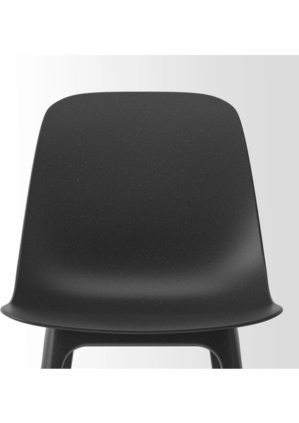Odger Plastik Sandalye Antrasit