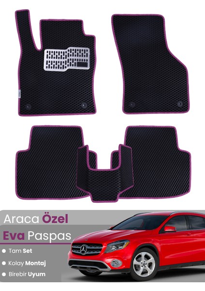 Mercedes Benz Gla (2014-2020) Uyumlu Eva Paspas Tam Set – Araca Özel Tasarım