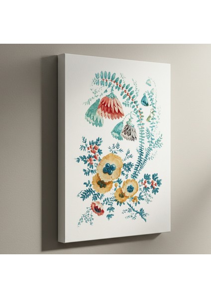 Vintage Çiçek Buket Tablosu