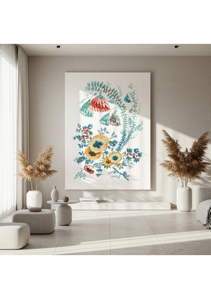 Vintage Çiçek Buket Tablosu fırsatları