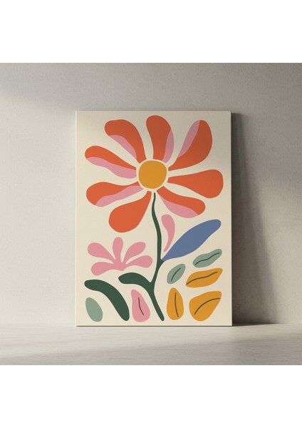 Modern Tarzı Soyut Çiçek Tablosu fiyatları