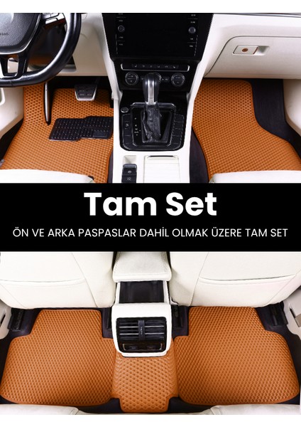 Audi A6 (2004-2011) Uyumlu Eva Paspas Tam Set–araca Özel,su Geçirmez,hızlı ve Kolay Montaj modelleri