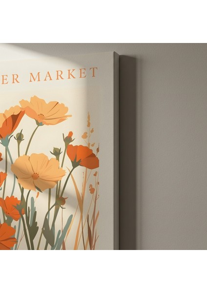 Tokyo Çiçek Pazarı Modern Sanat Tablosu indirimleri