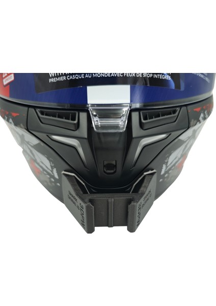 3dpw Shark Skwal i3 Kask Uyumlu Aksiyon Kamera Çene Bağlantı Aparatı Seti Chin Mount