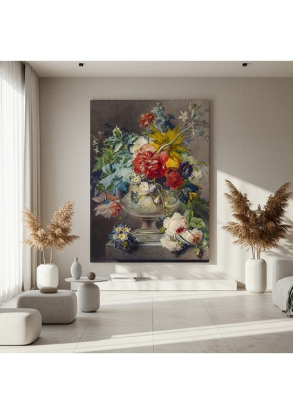 Klasik Tarzı Çiçek Buketli Tablo fırsatları