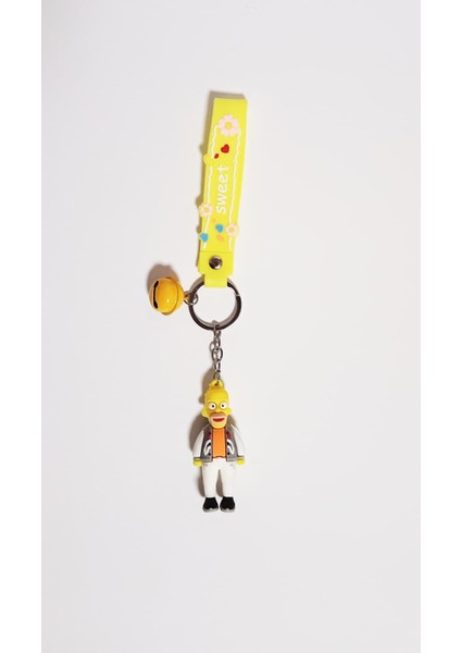 Anahtarlık Ceketli Sarı Çocuk