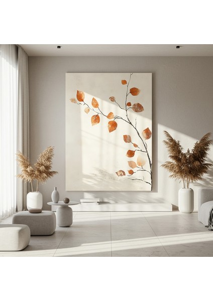 Sonbahar Yaprakları Soyut Sanat Tablosu fırsatları