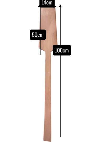 Fırından Mutfağa Hızlı & Kolay – 14X50X100 Ahşap Kürek”