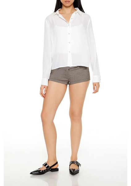 Yaka Detaylı Gömlek