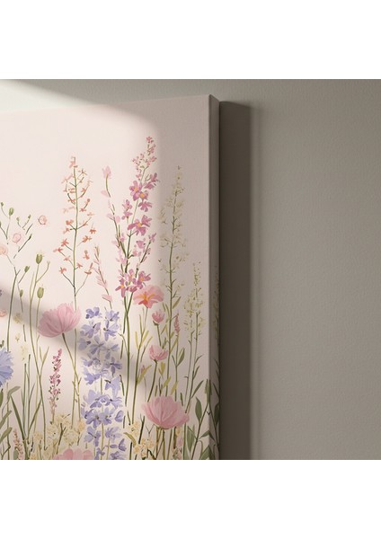 Bahar Çiçekleri Botanik Illüstrasyon Tablosu indirimleri