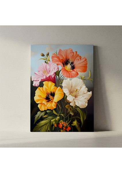 Sürrealist Hibisküs Buket Tablosu fiyatları