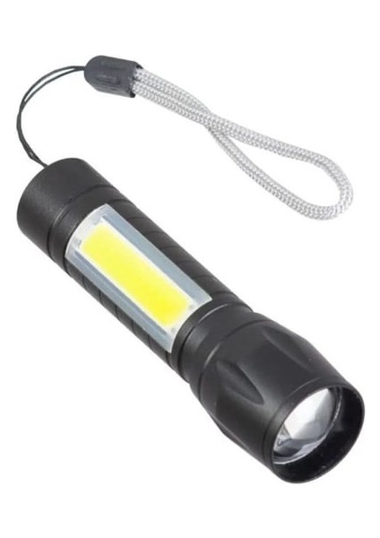 PD-5568 Plus | Cob LED Mini USB Şarjlı El Feneri – Metal Gövde modelleri