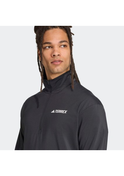 TERREX JM0143 Terrex Multi CLIMAWARM Tech Fleece Yarım Boy Fermuarlı Üst indirimleri