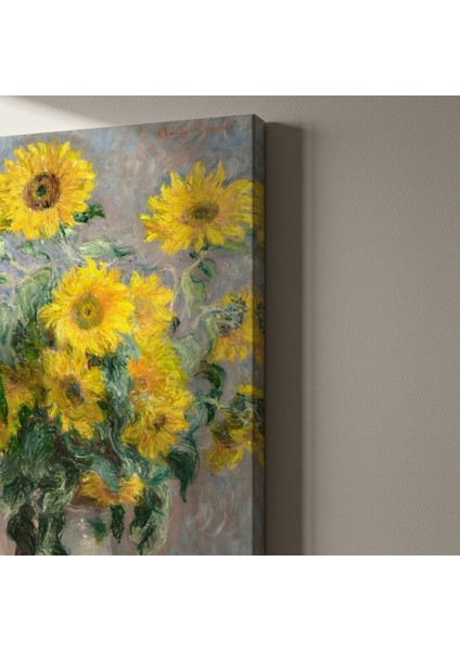 Izlenimci Ayçiçeği Buket Tablosu indirimleri