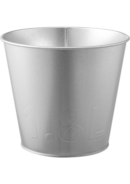 Akerbar Çelik Saksı Galvanizli 15 cm