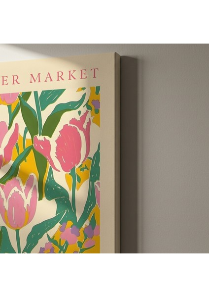 Milano Lale Bahçesi Dekoratif Sanat Tablosu indirimleri