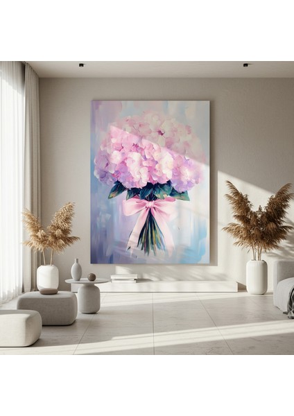 Hortensiya Buket Yağlıboya Tablosu fırsatları