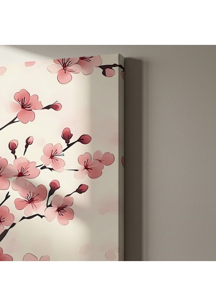 Sakura Çiçekleri Su Boyama Tablosu indirimleri